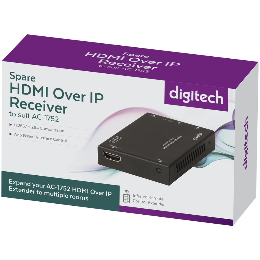 Spare HDMI Over IP Receiver to suit AC1752