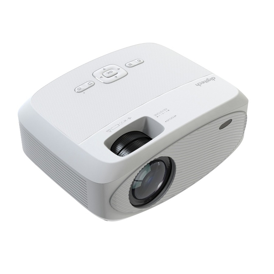 1080p Projector with HDMI, USB, SD + AV Inputs with Built-in Speakers