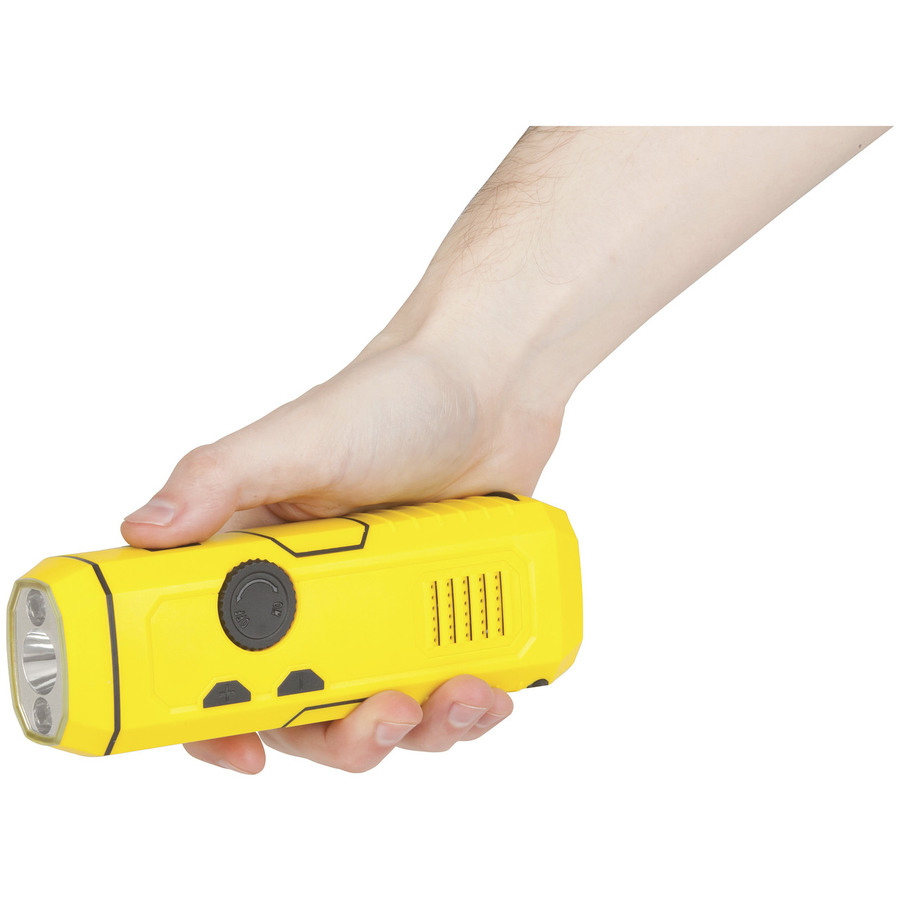 4 in 1 Dynamo Radio (FMAM) Torch Hand crank Emergency Charger