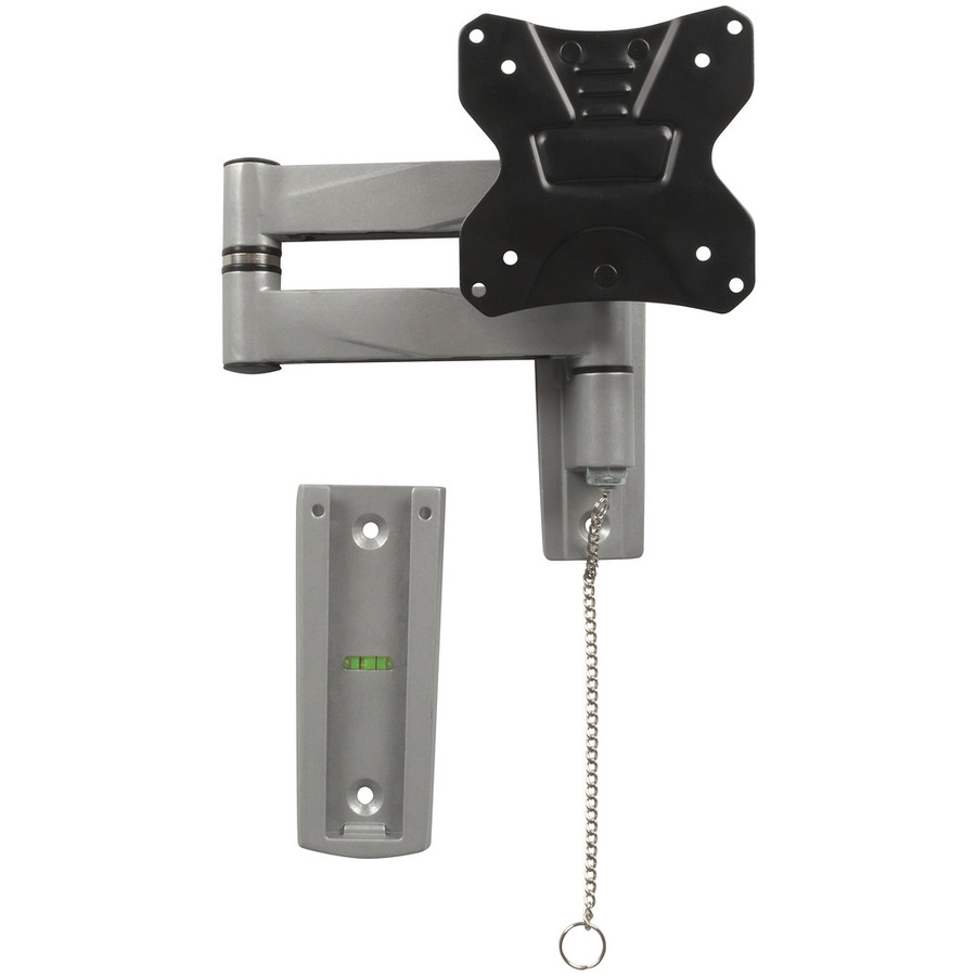13-42"LCD Monitor Swing Arm Wall Bracket with 2 Slide In Locking Plates