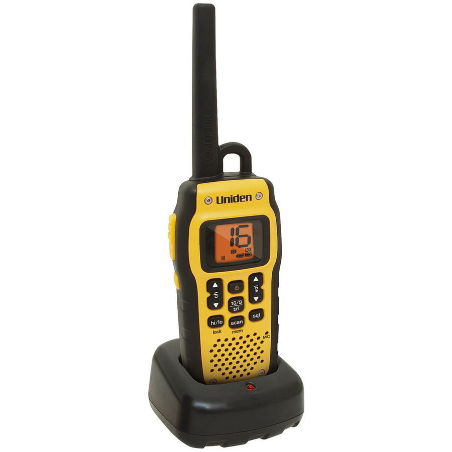 Uniden 2.5W Waterproof Floating VHF Marine Radio MHS050