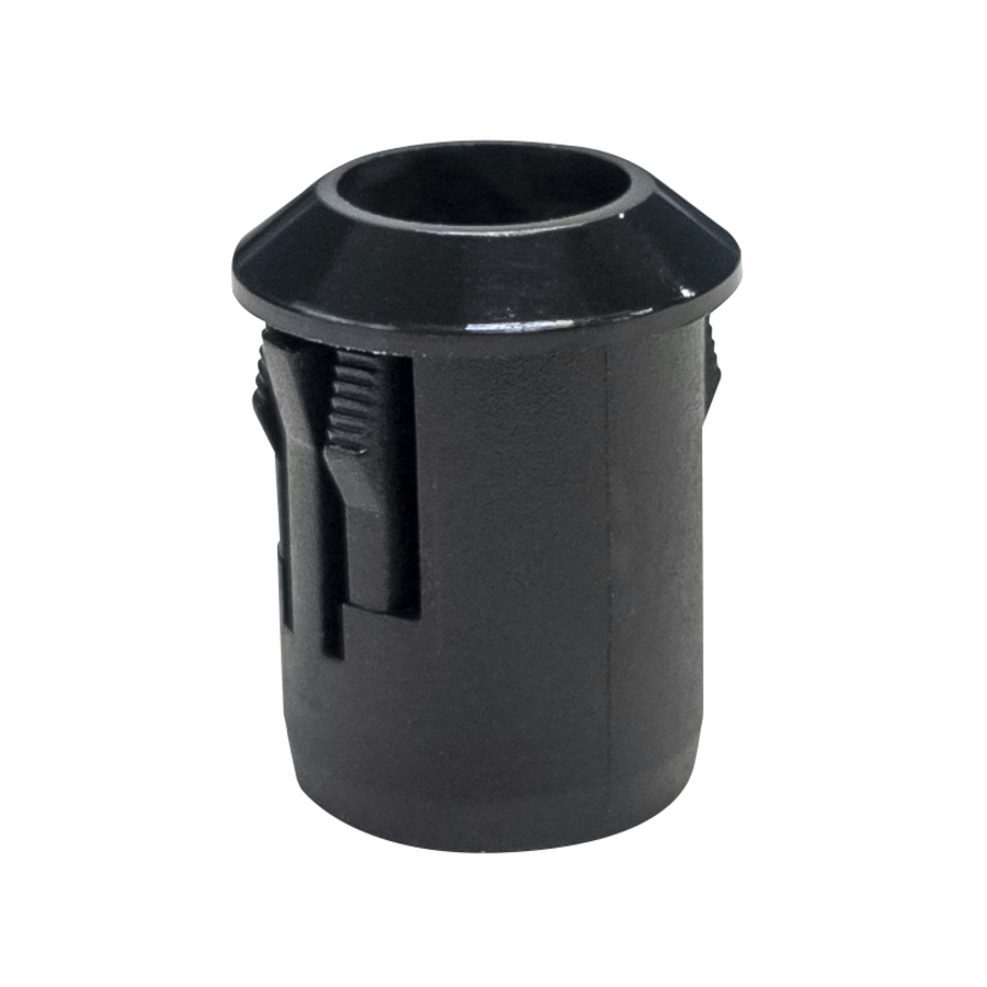 10mm LED Clips Black - Pack of 5