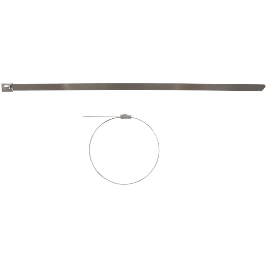 520 x 7.9mm Stainless Steel Cable Ties - 10pk