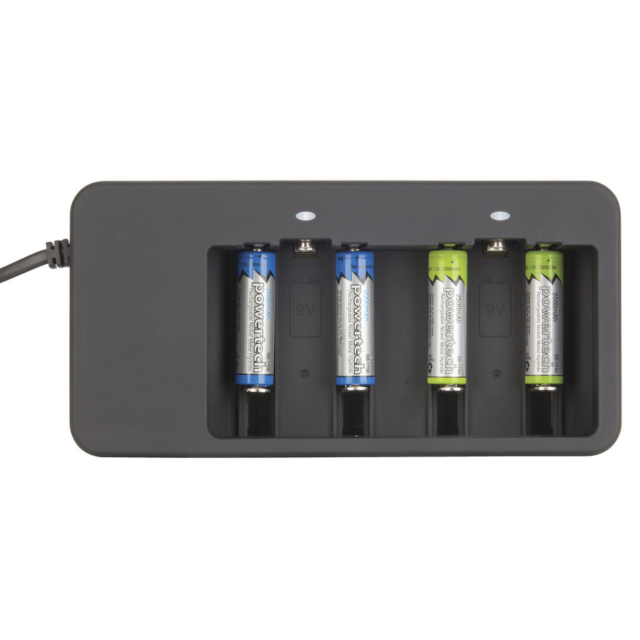Universal Ni-CdNi-MH Battery Charger With Cut-off