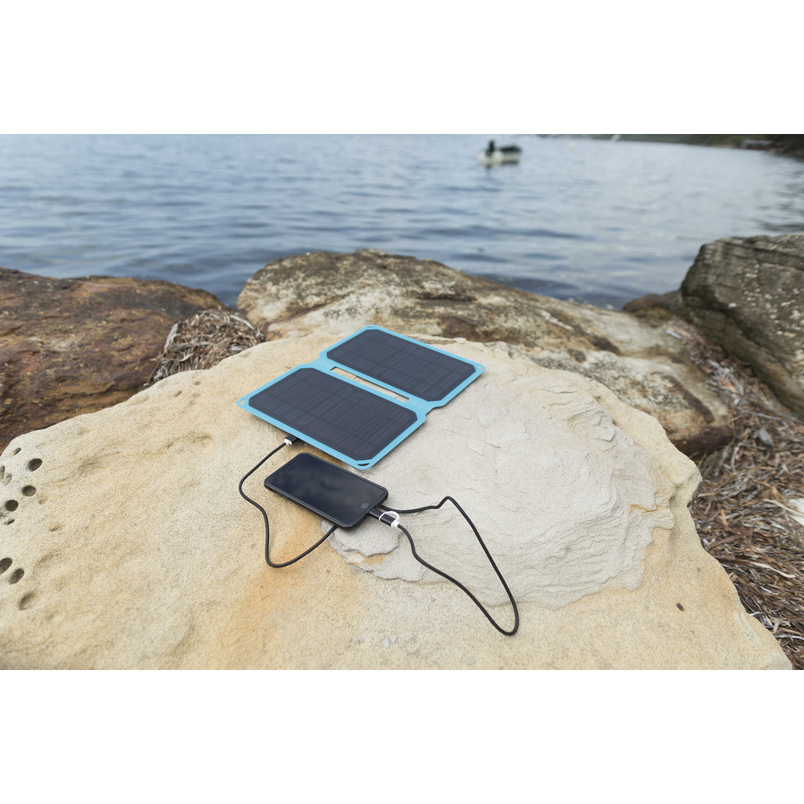 10W Solar Mobile Charger with USB Output with 1M Cable