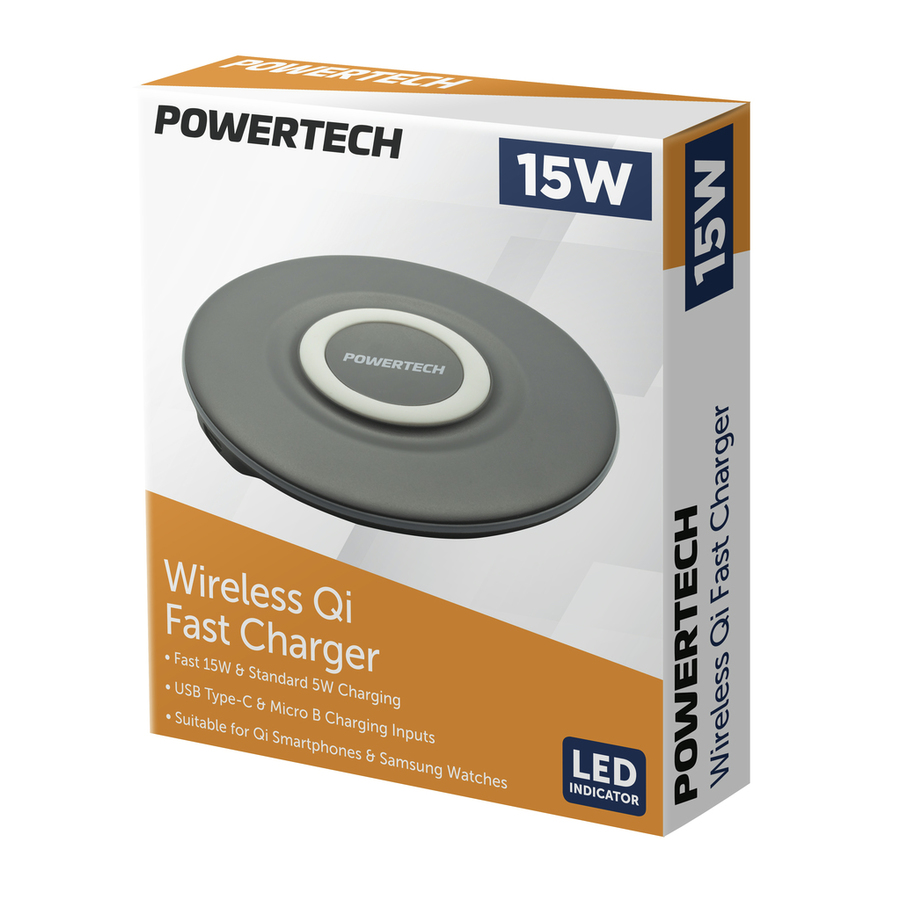 15W Wireless Qi Fast Charger