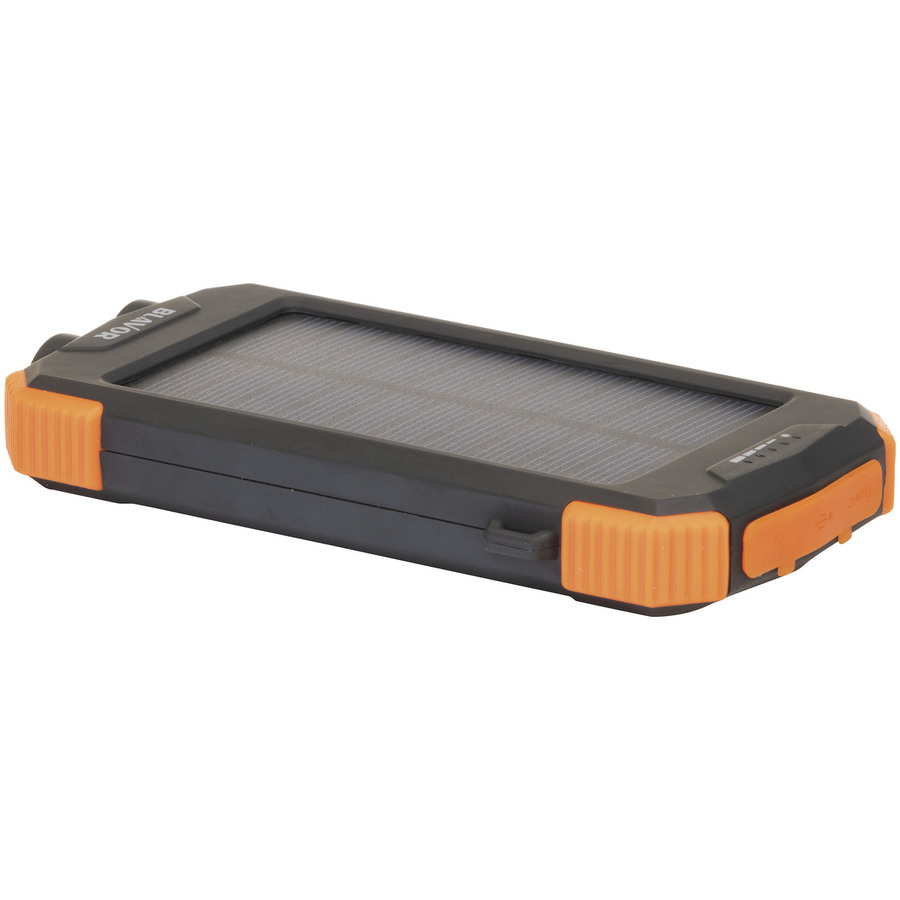 10,000mAh Weatherproof Power Bank with Wireless QI & Solar Recharging