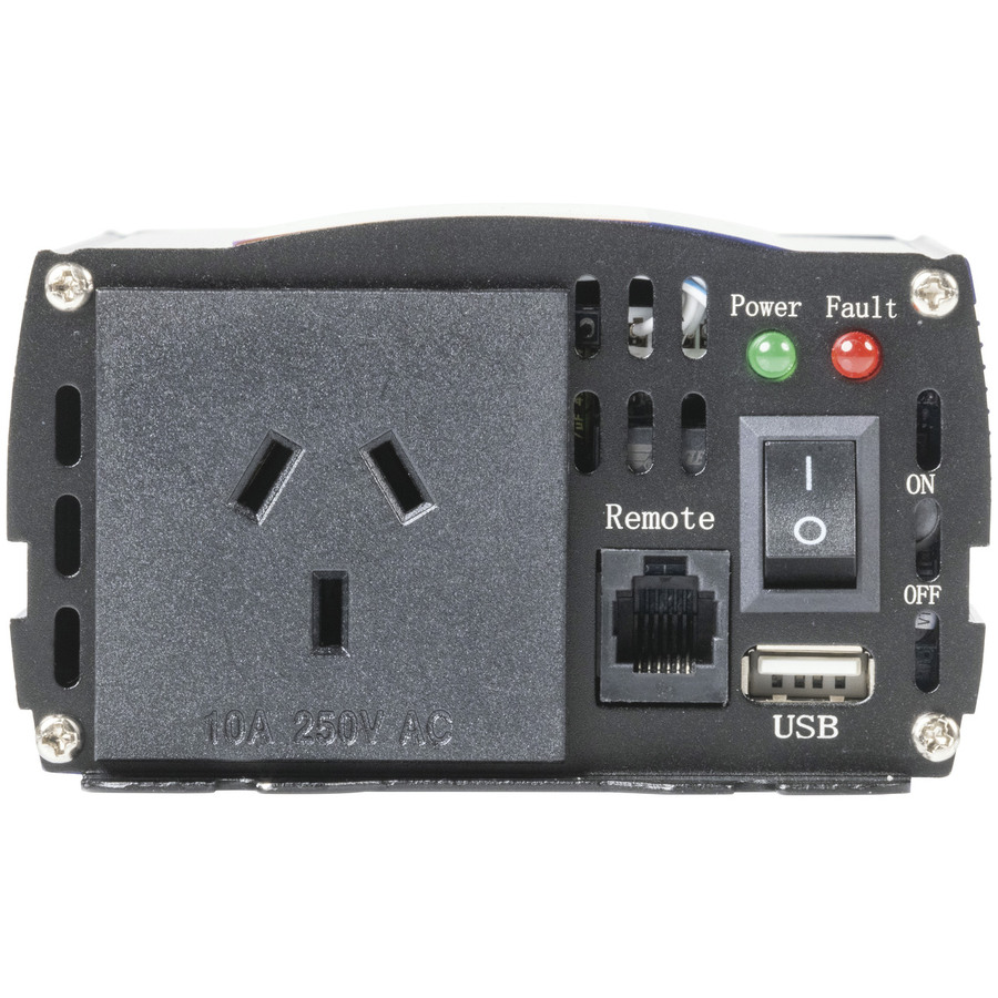 300W 12VDC to 240VAC Pure Sine Wave Inverter - Electrically Isolated