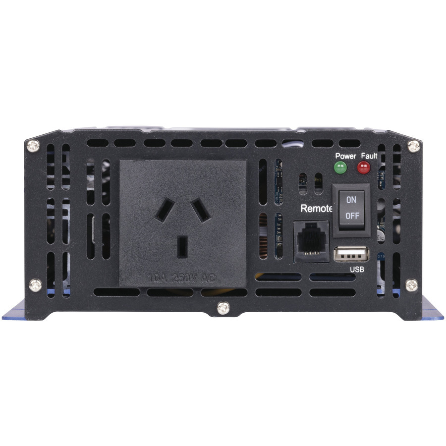 1500W 12VDC to 240VAC Pure Sine Wave Inverter - Electrically Isolated