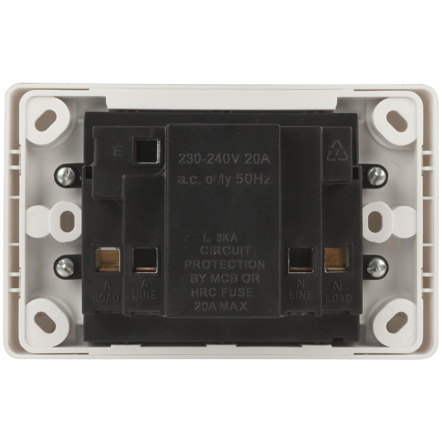 10A Double GPO Power Point with In-built RCD