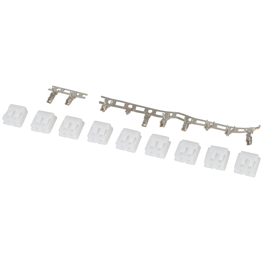0.1” (2.54mm) 2-Pin Crimp Connector - 10-Pack