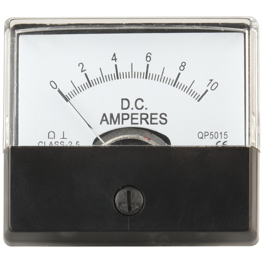 0 - 10A MU45 Panel Meter - Moving Coil Type