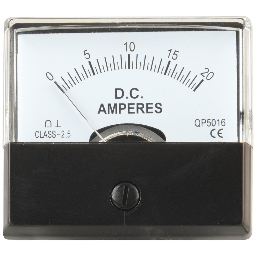 0 - 20A MU45 Panel Meter - Moving Coil Type