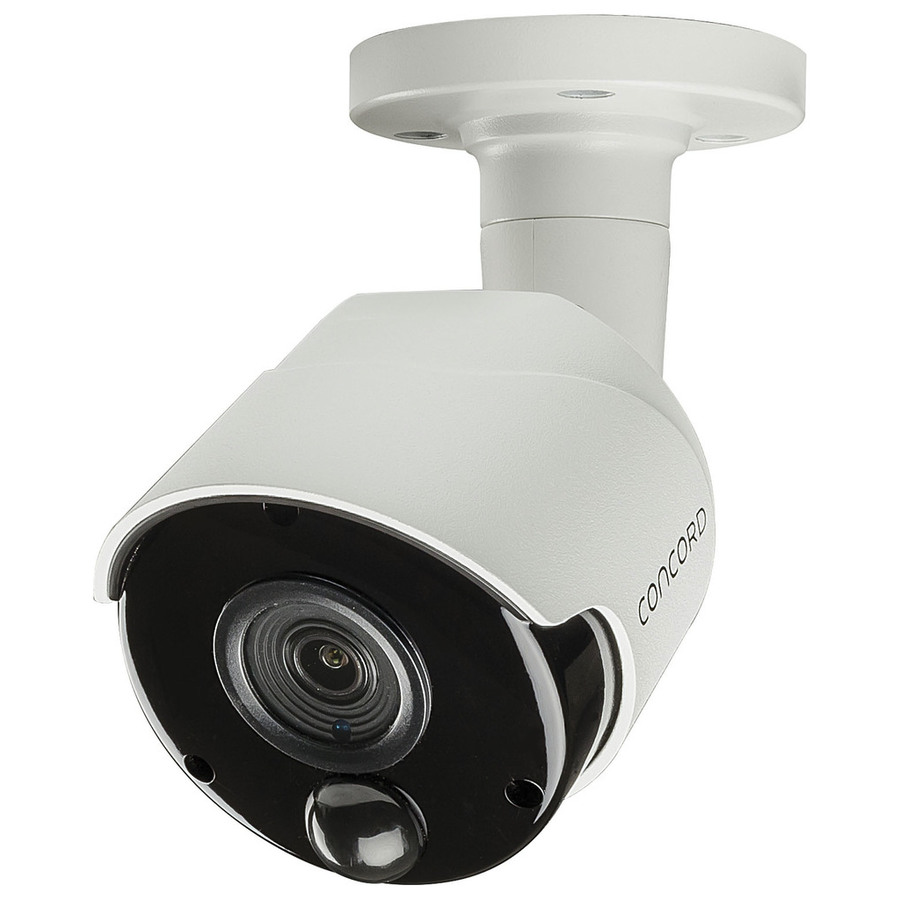 Concord 8 Channel 4K NVR Package - 4x4K PIR IP Cameras and 2x4K PIR IP Floodlight Cameras with 2 way