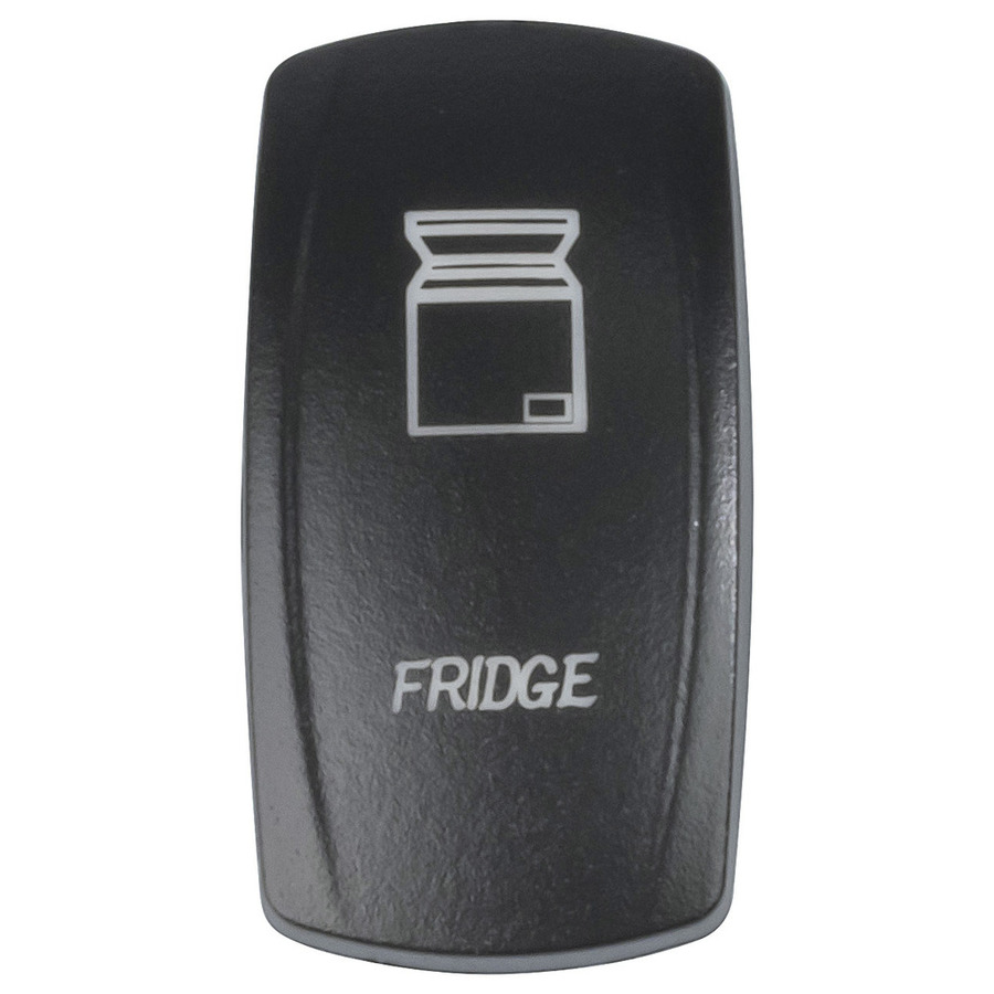 Laser Etched "Fridge" Cover for Illuminated Rocker Switch