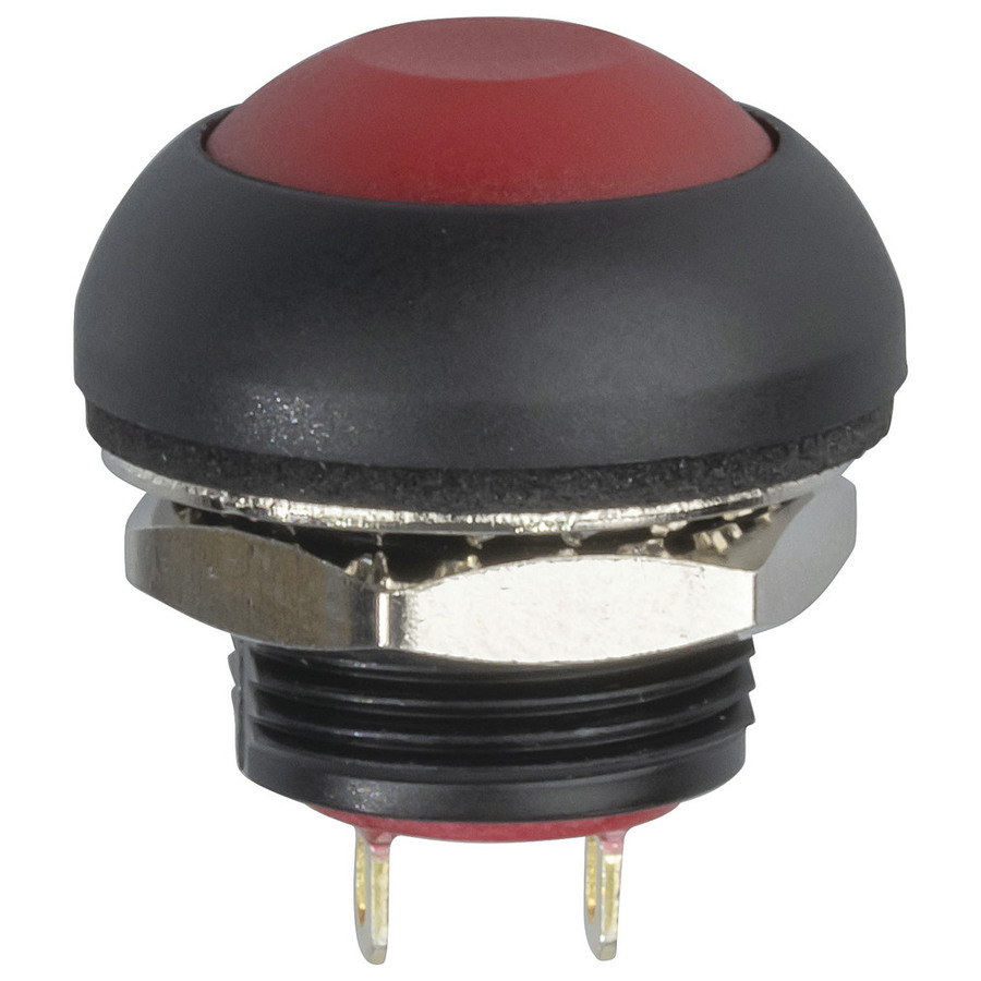 IP67 Rated Dome Pushbutton Switch Red