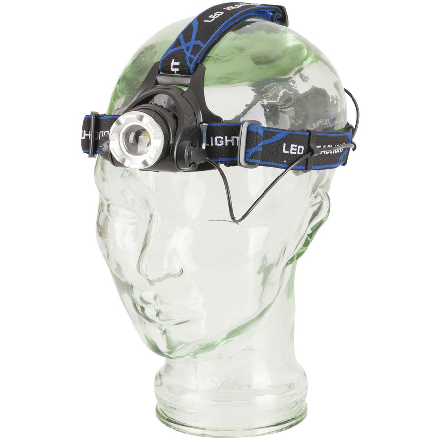 Head torch with adjustable beam