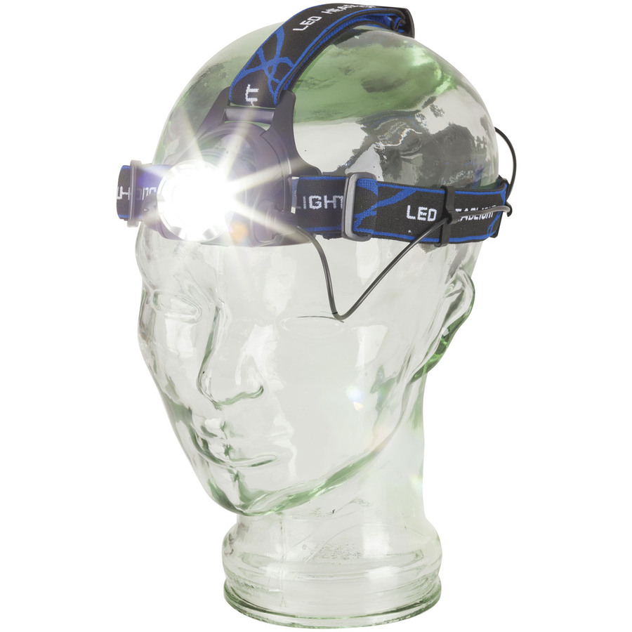Head torch with adjustable beam