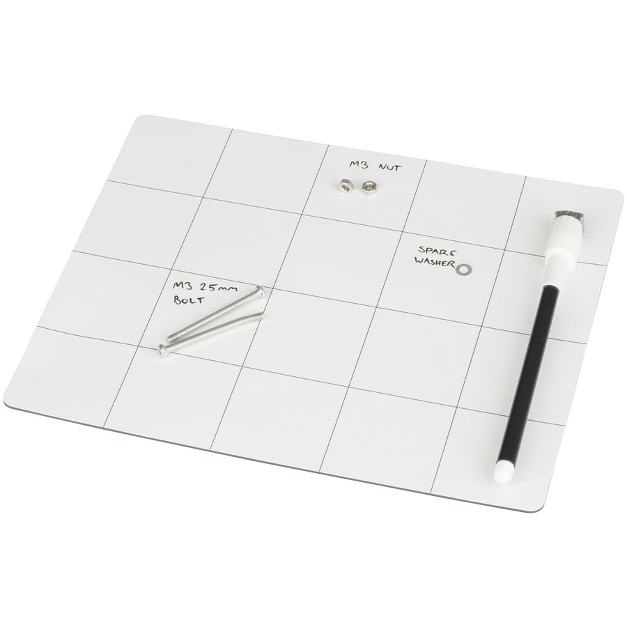 Magnetic Work Mat and White Board 8x10 inch