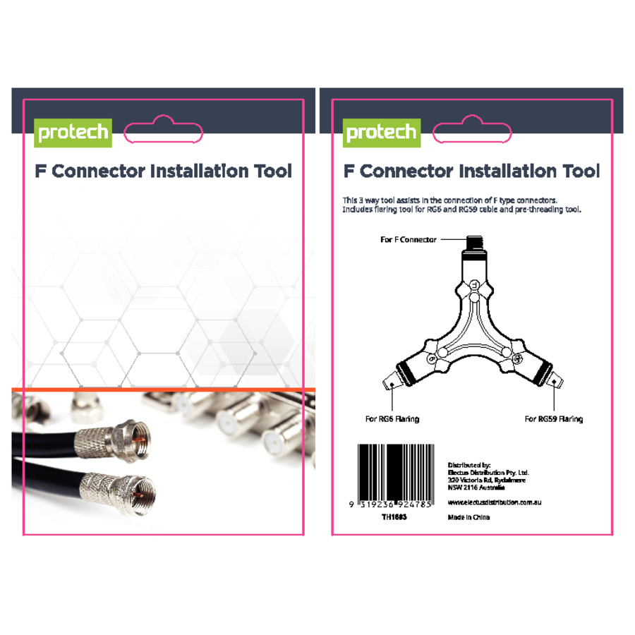 F Connector Seating Tool