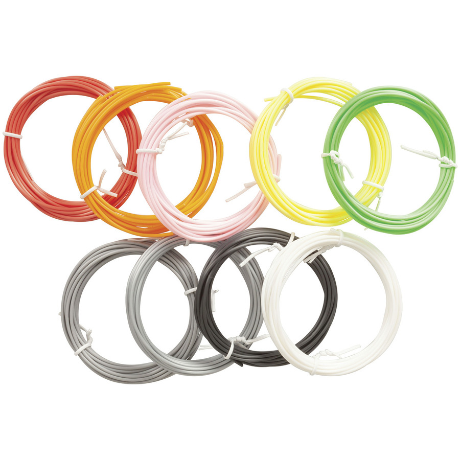 10 Piece Filament Pack for 3D Printing Pen