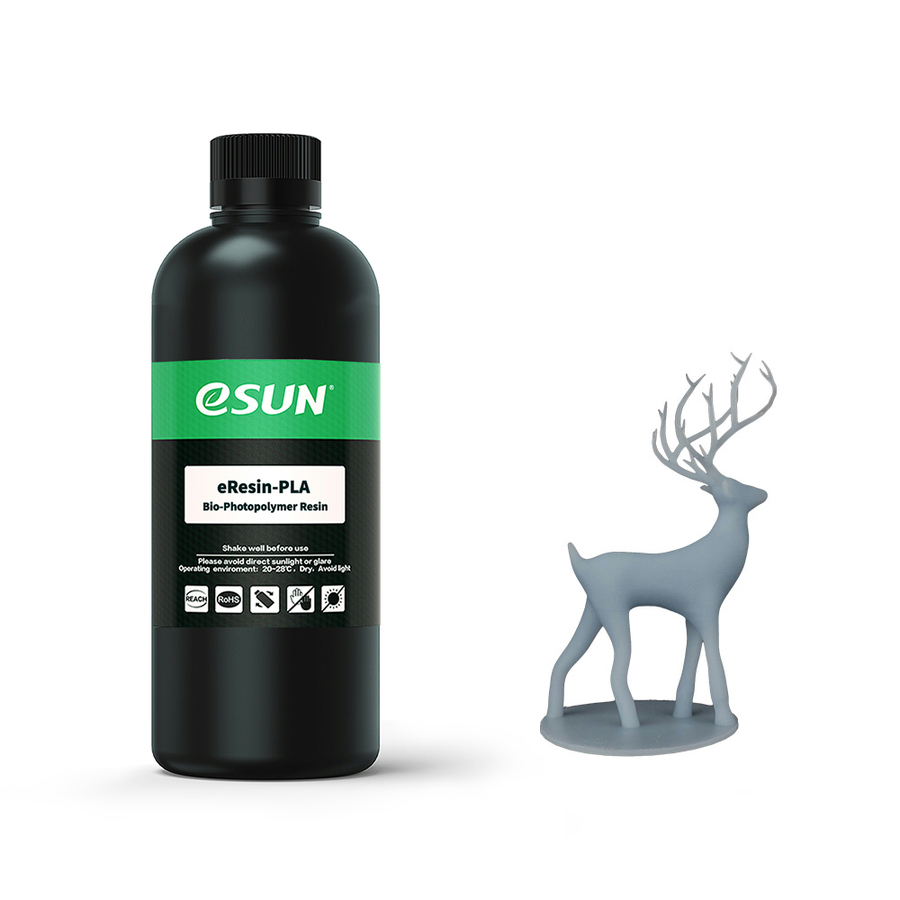 eSUN Grey 500g PLA Resin for Resin 3D Printers