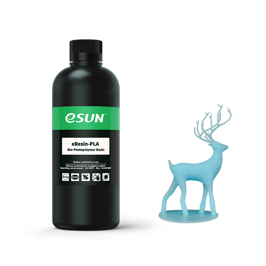 eSUN Sky Blue 500g PLA Resin for Resin 3D Printers