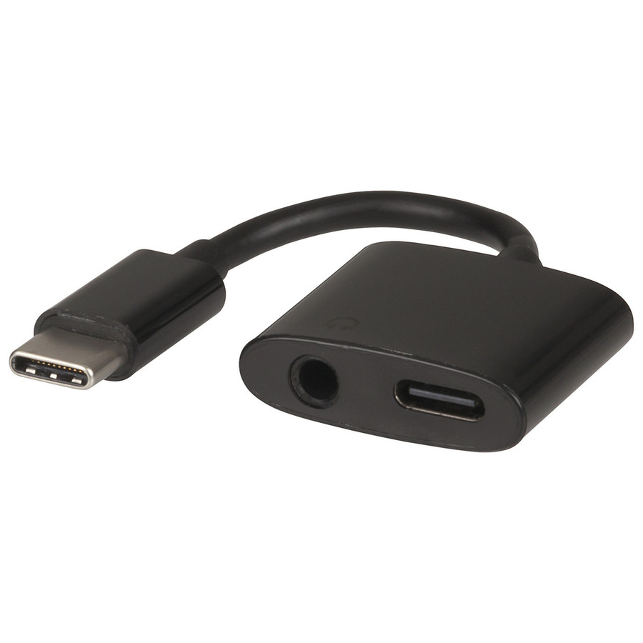 2-In-1 USB Type-C and 3.5mm Audio Adaptor 