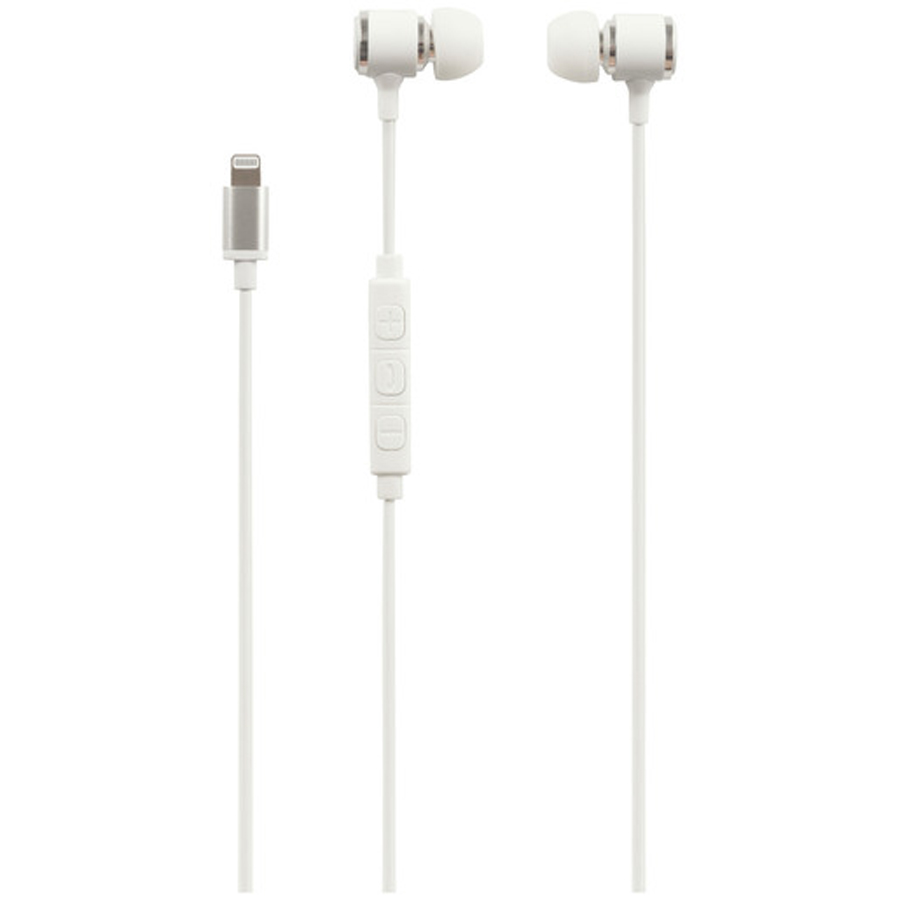 Earphones with Mic &amp; Vol Control Concord Lightning&trade;