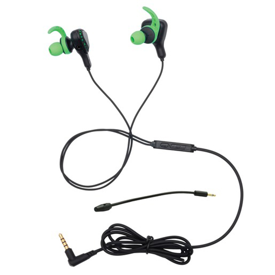 3.5mm Gaming Earphones with Detachable Mic 