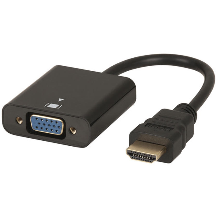 Travel HDMI to VGA + Stereo Audio Converter 