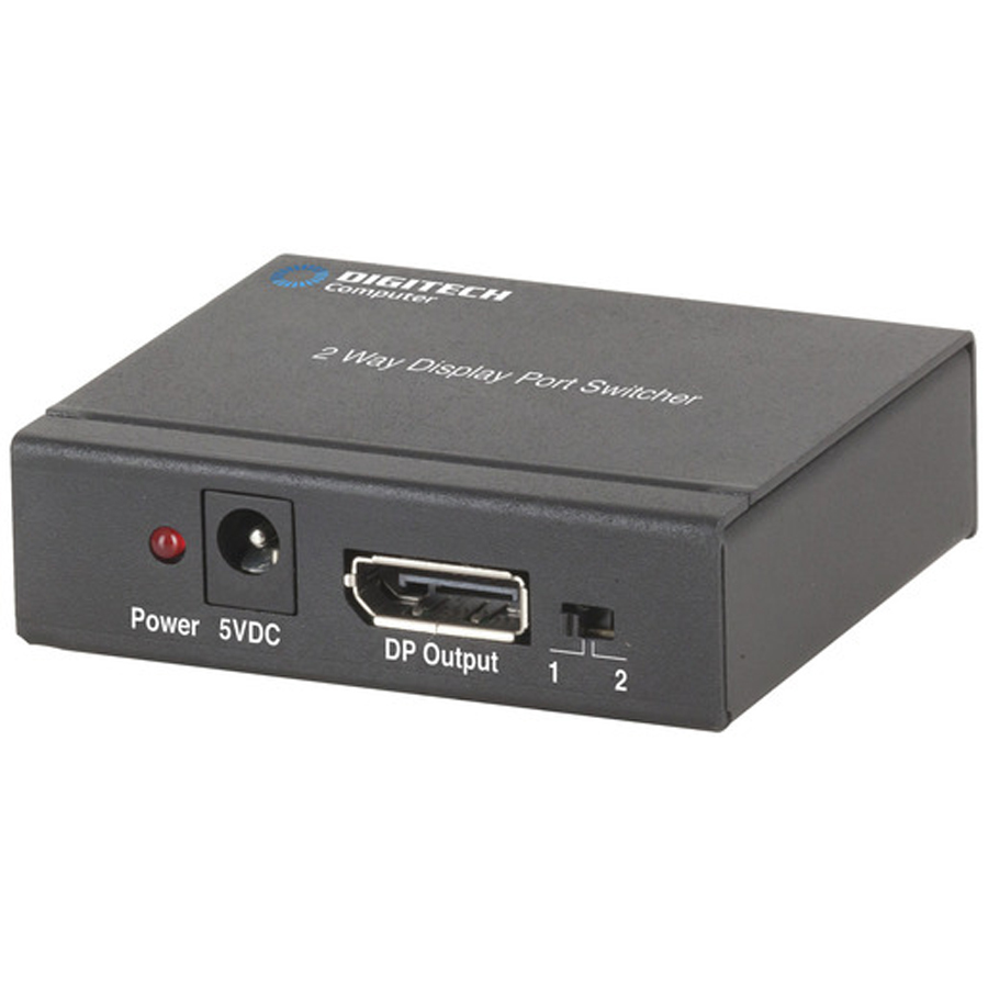 2 Way DisplayPort Switcher 