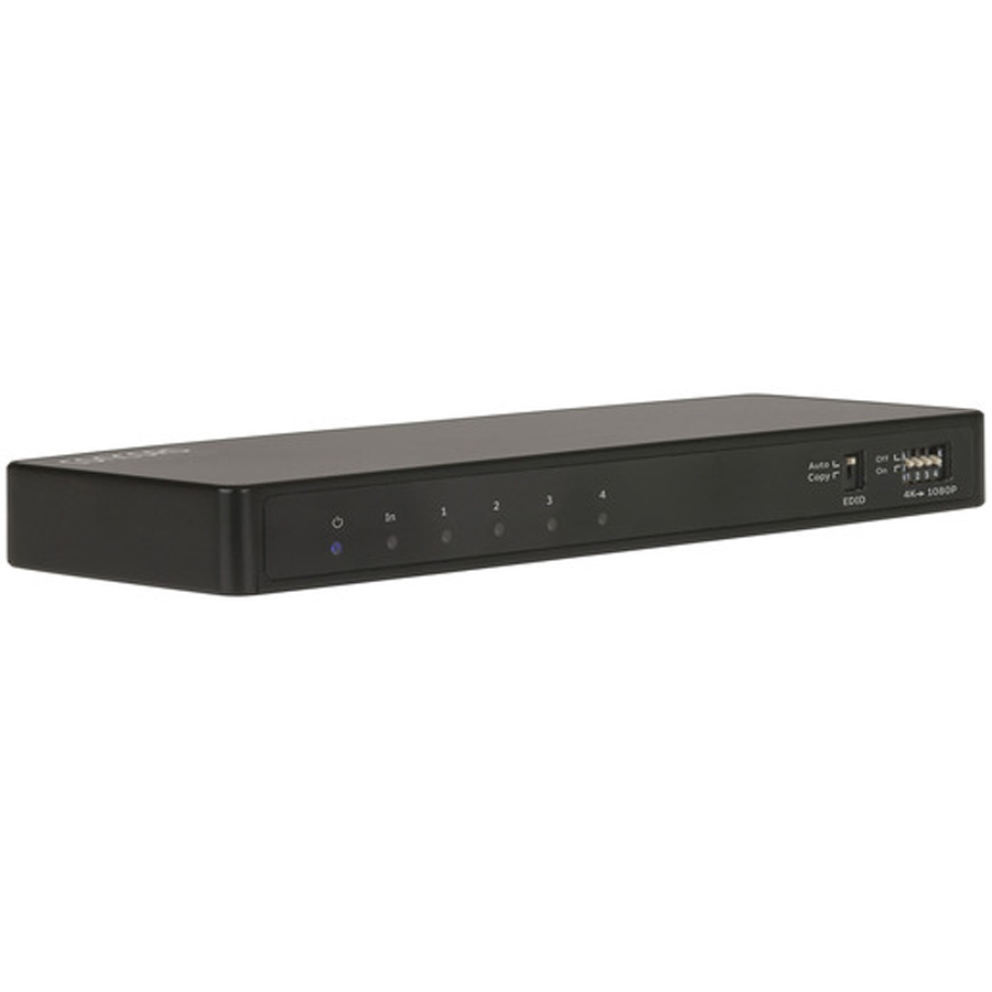 Concord 4-Way 4K HDMI Splitter with Downscaling 