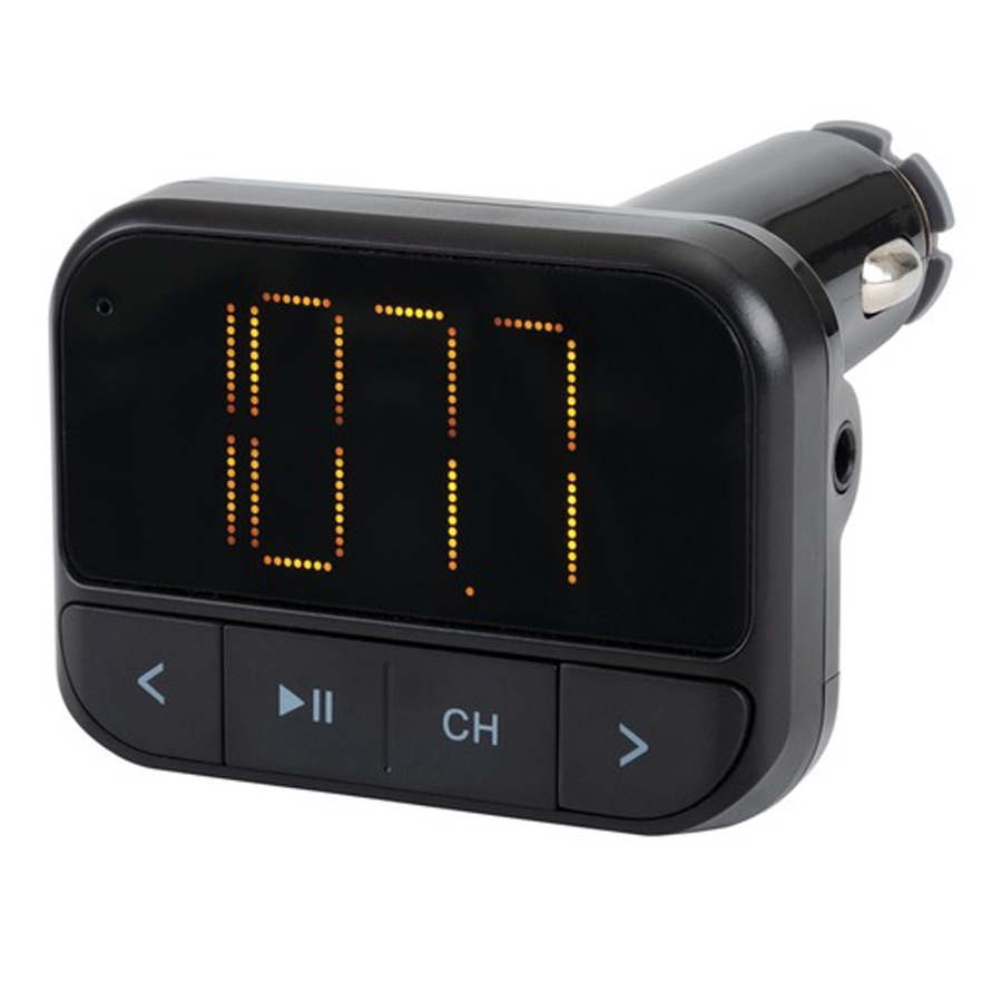 FM Transmitter with USB and Micro SD Playback 