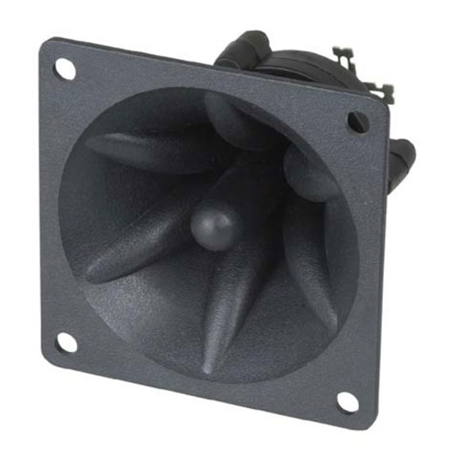 Piezo Horn Tweeter 