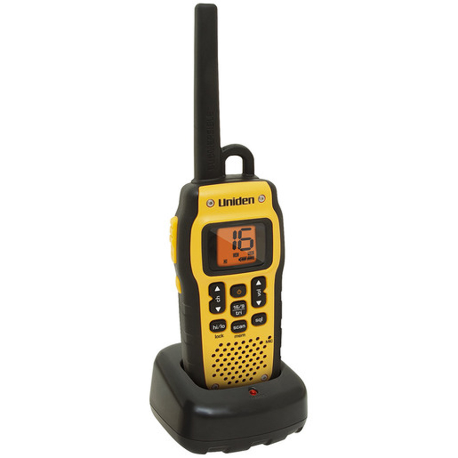 Uniden 2.5W Waterproof Floating VHF Marine Radio MHS050 
