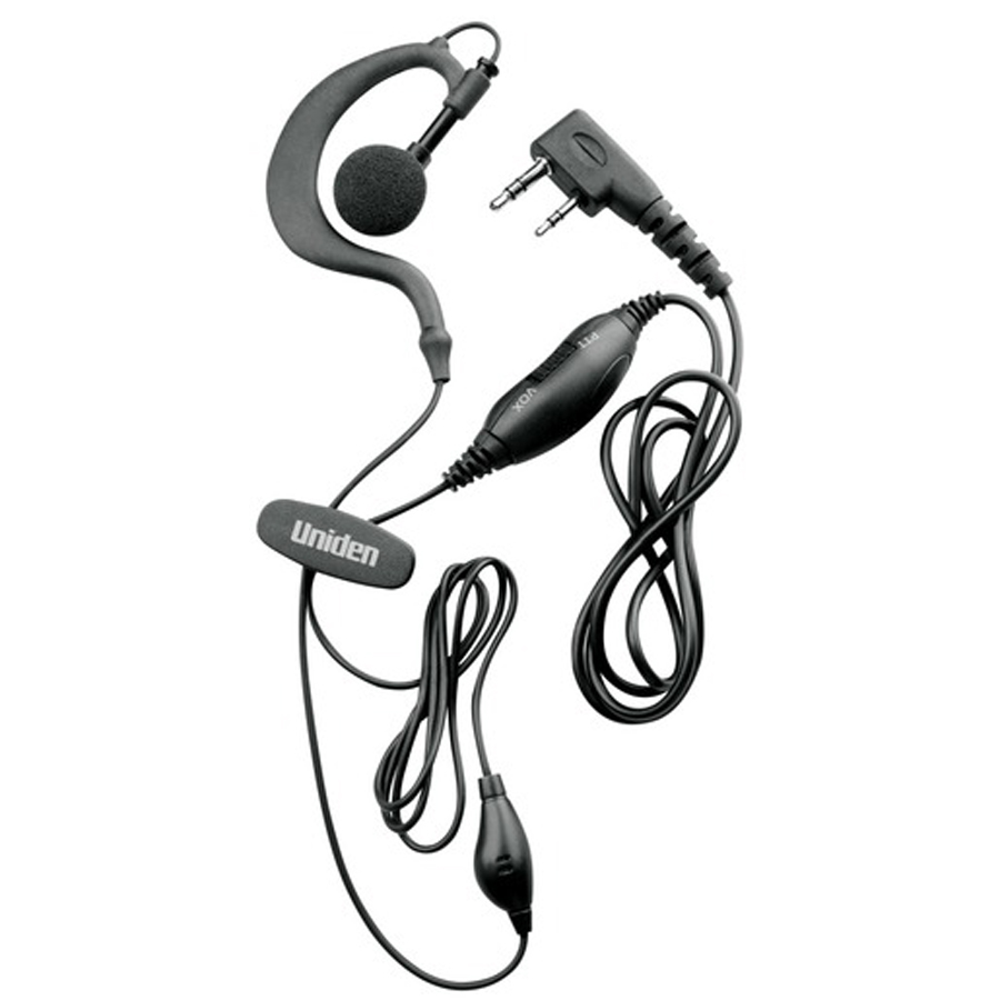 Uniden Earpiece Microphone to suit models UH810S  UH820S  UH835S and UH850S UHF Handheld Radios 