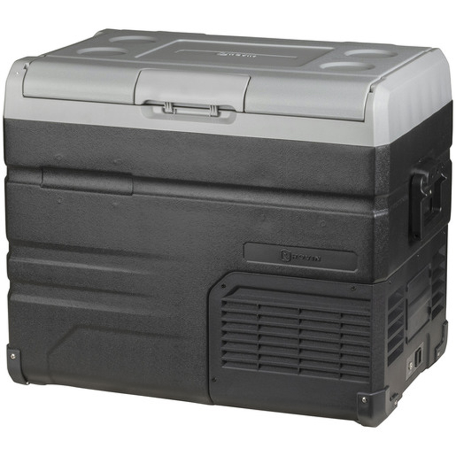 45L Rovin Portable Dual Zone Fridge with Solar and Battery Compartment 