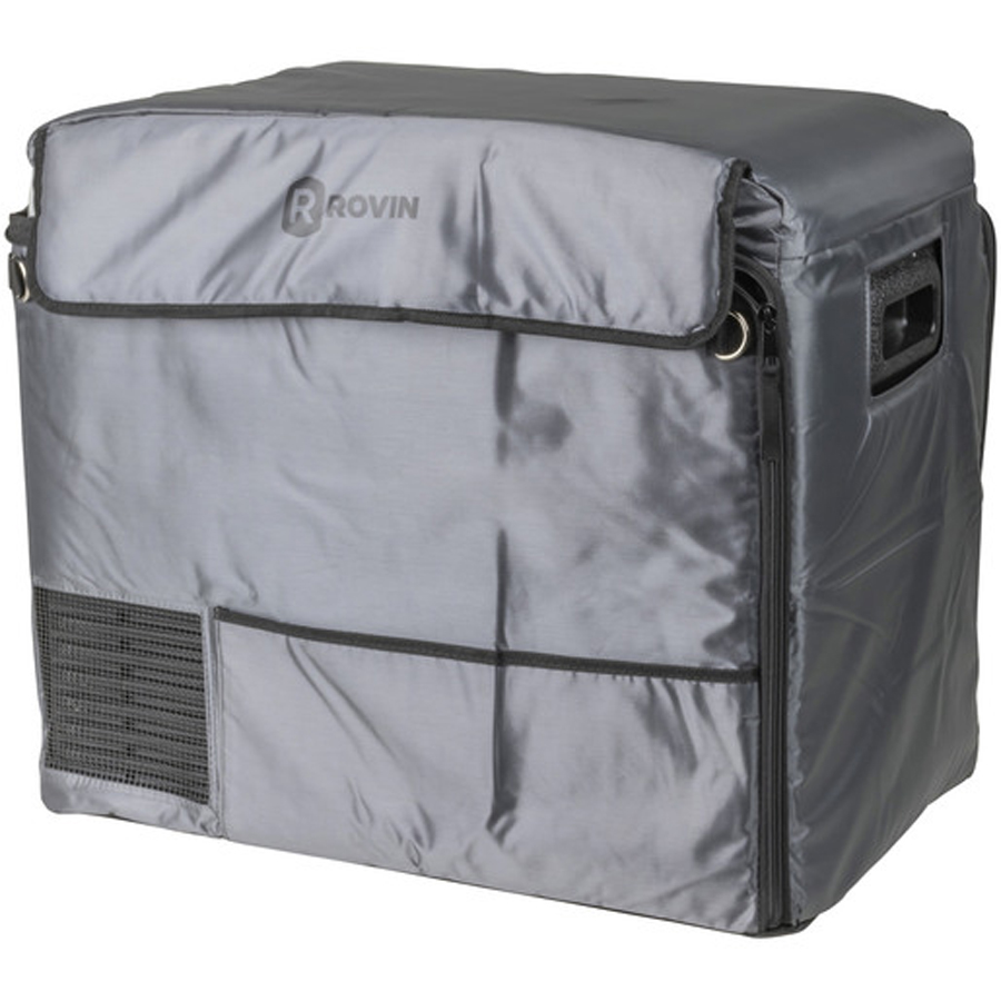 Grey Insulated Cover for 50L Rovin Portable Fridge Freezer 