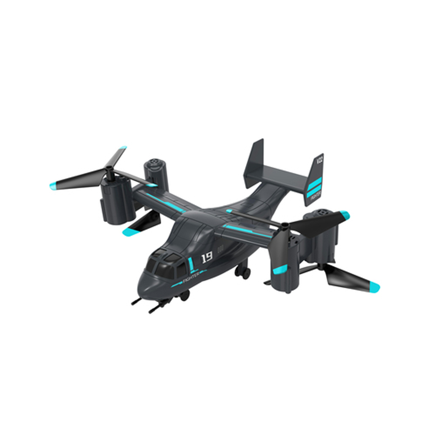2.4Ghz RC Helicopter 2 in 1 Air and Land with Hover Mode 