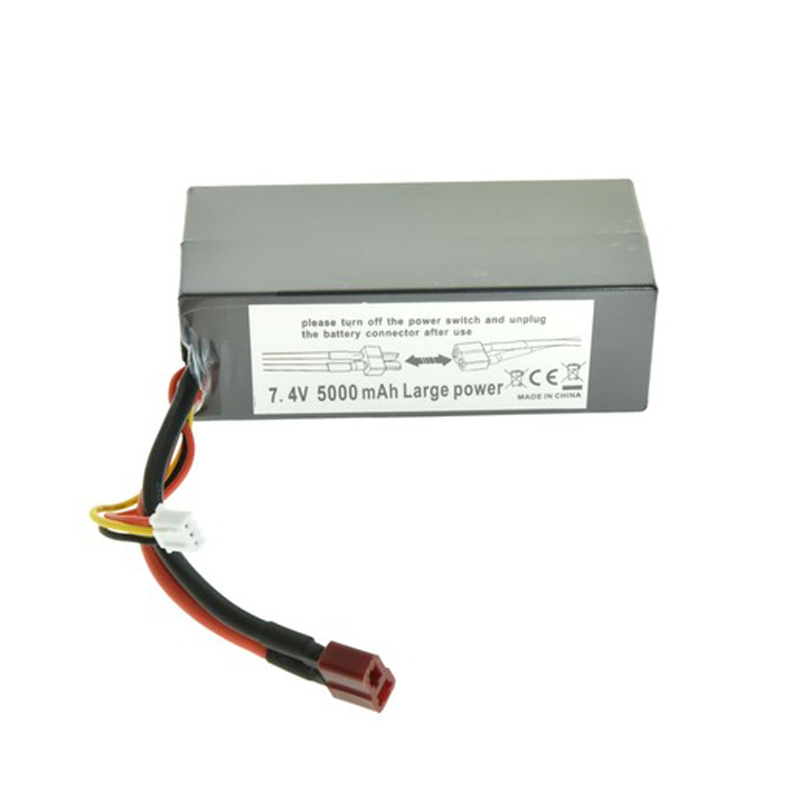 Spare 7.4V, 5000mAh Battery to Suit GT4800 RC Car 