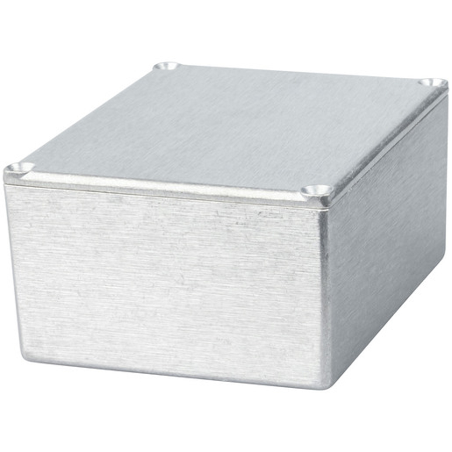 Economy Die-cast Aluminum Boxes - 119 x 93.5 x 56.5mm 