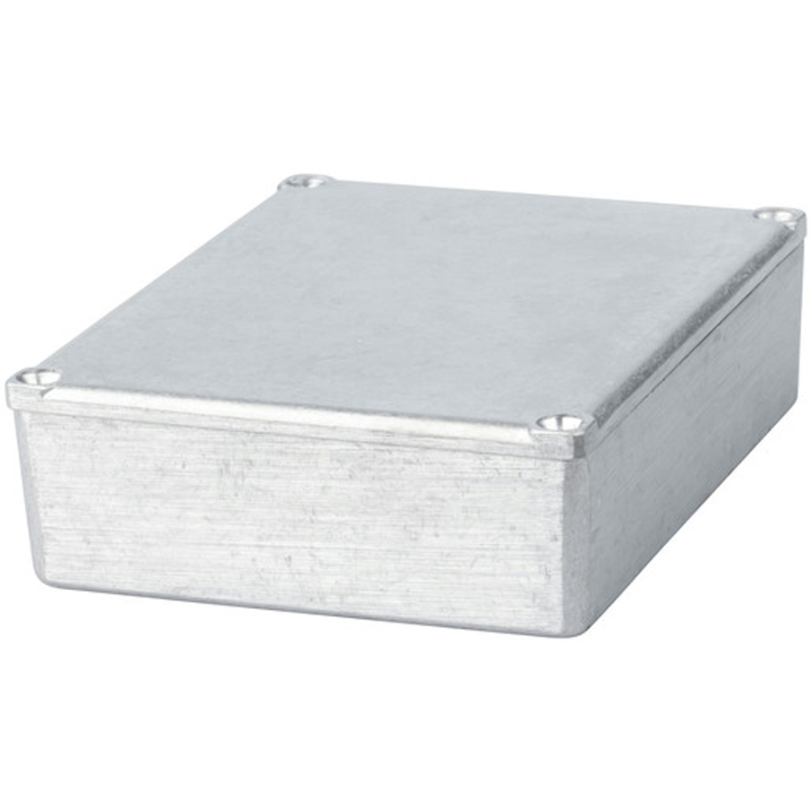 Economy Die-cast Aluminum Boxes - 119 x 93.5 x 34mm 
