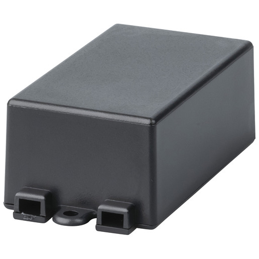 Bulkhead - Black - 65 x 38 x 27mm 