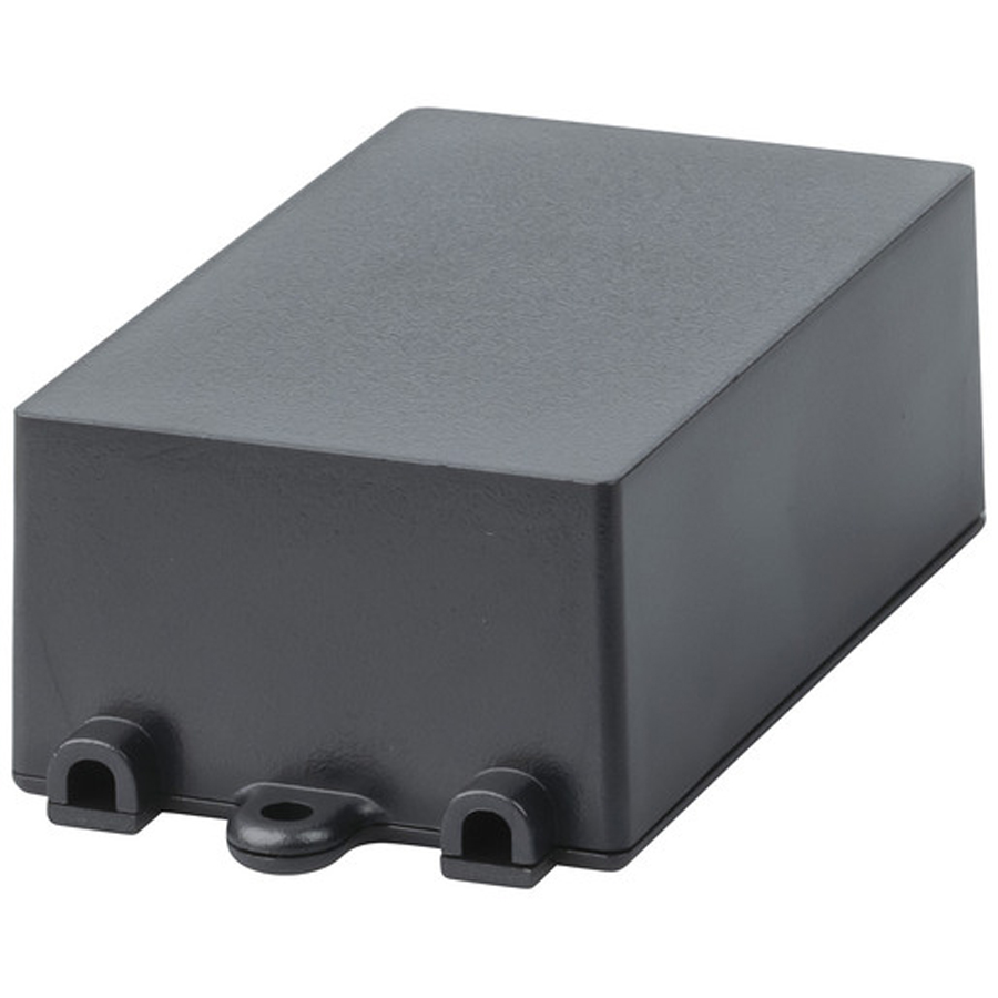 Bulkhead - Black - 72 x 44 x 27mm 