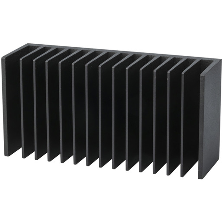Black Heatsink - DIECAST 