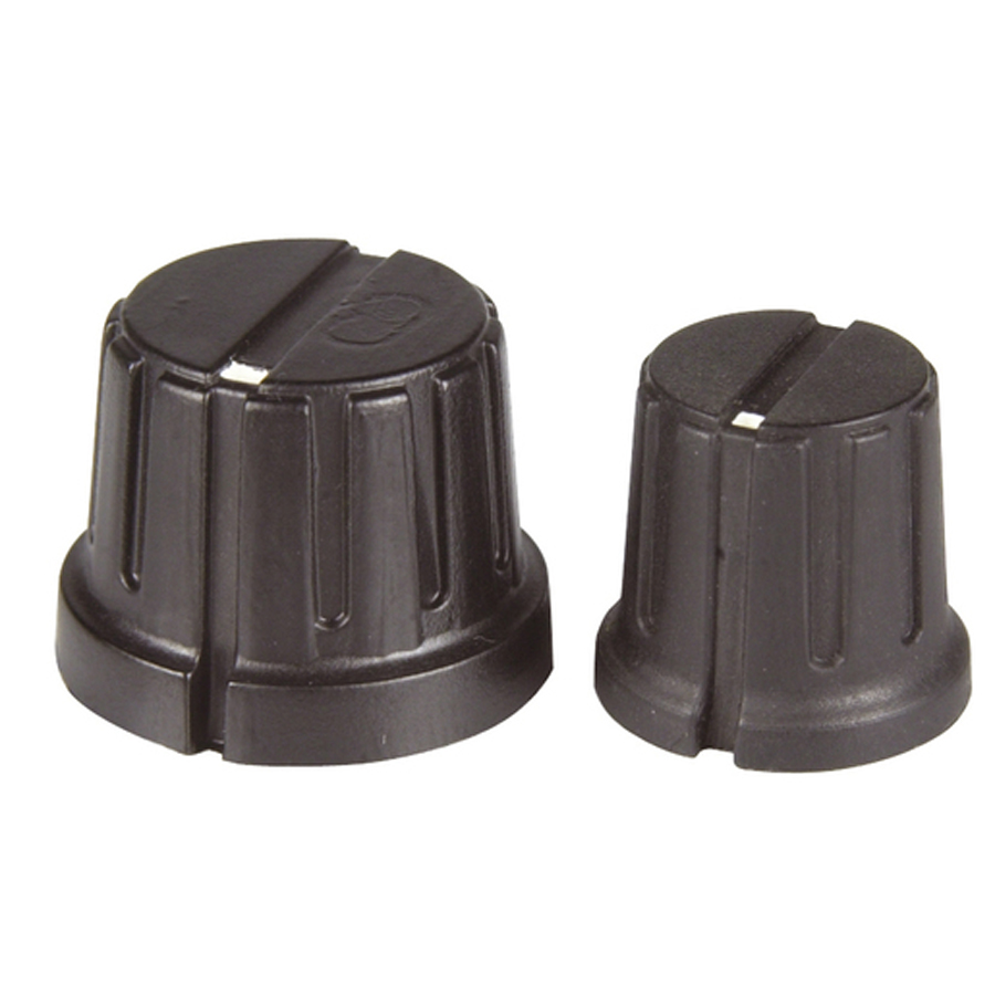 15mm Metric Knob - Black 