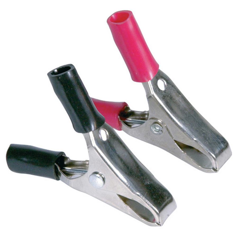 15 Amp Car Battery Type Clips - Pk.2 