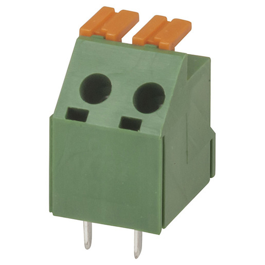 2 Way Spring Terminal Block 