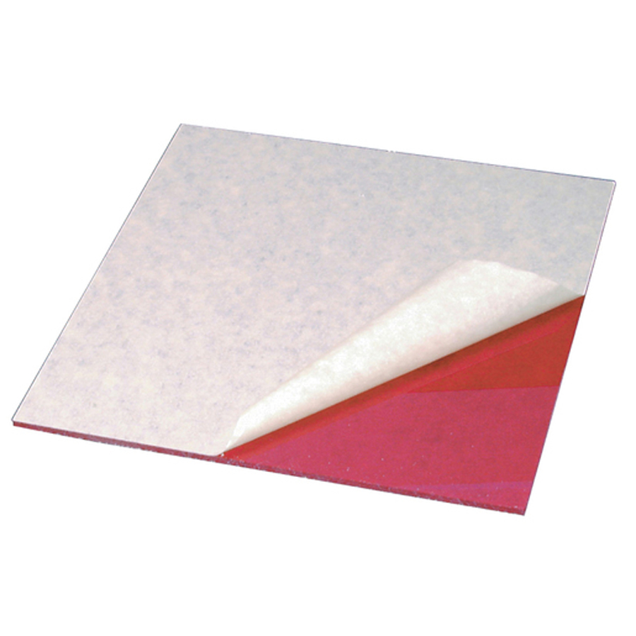 Red Perspex - 195 x 195 x 3mm 